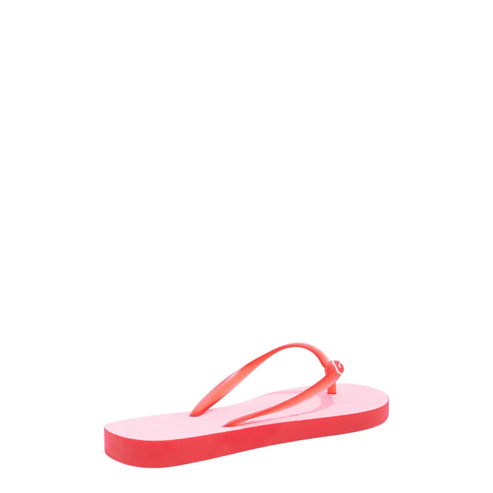 Kit Chinelo Flip Flop Rosa E Necessaire Estampa Beijo - vista 5 de 5
