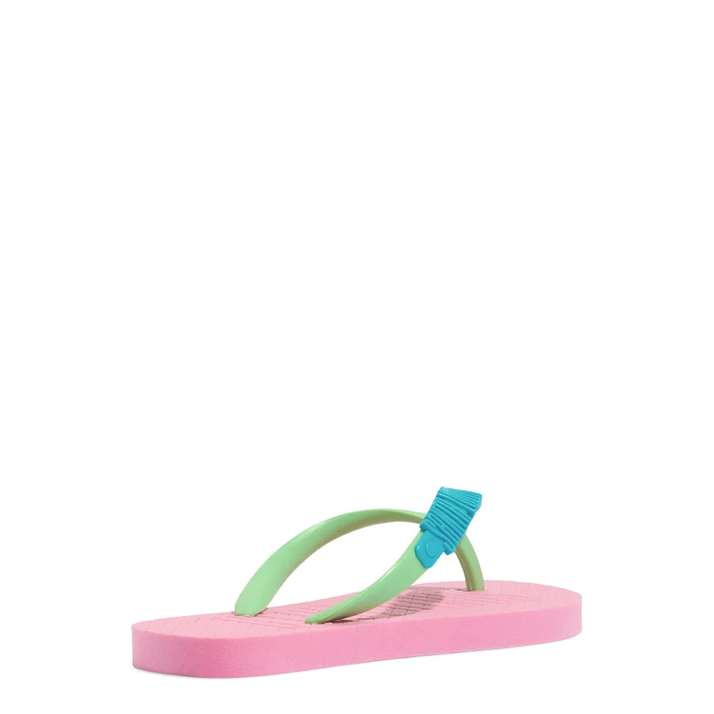 Chinelo Flip Flop Borracha Rosa Chiclete - vista 4 de 4