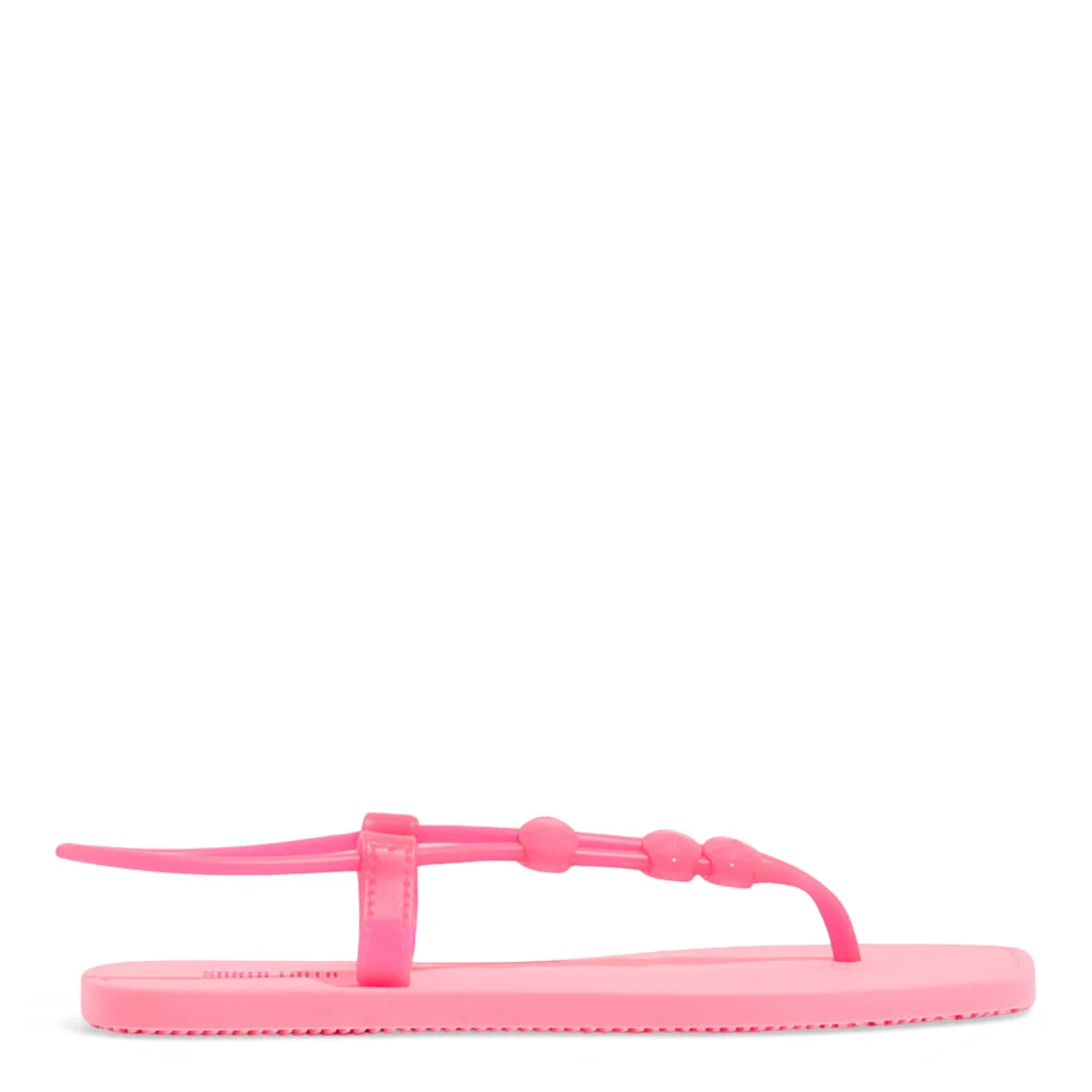 Rasteira Borracha Rosa Chic Jelly - vista 1 de 3