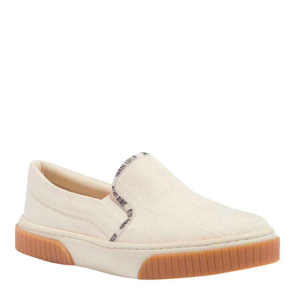 Tênis Slip On Linho Copacabana Off White - vista 2 de 4