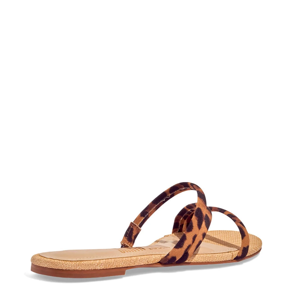 Rasteira Animal Print Estampa Leopardo - vista 4 de 4
