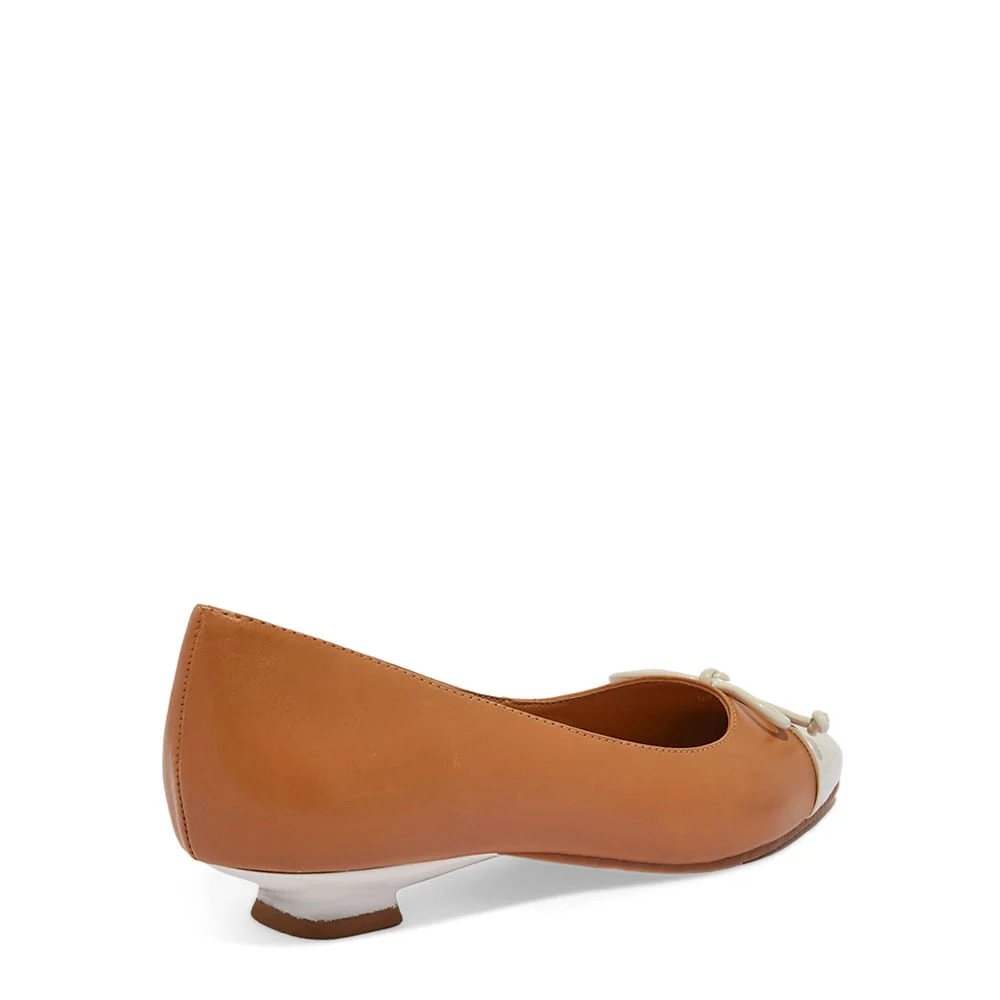 Sapatilha Couro Nobre Soft Marrom - vista 4 de 4