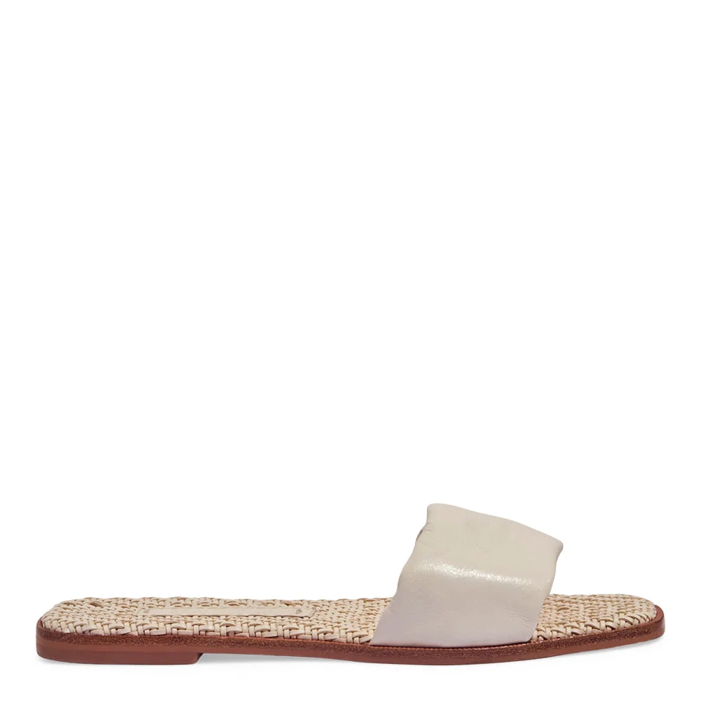 Rasteira Couro Nobre Soft Off White - vista 1 de 4