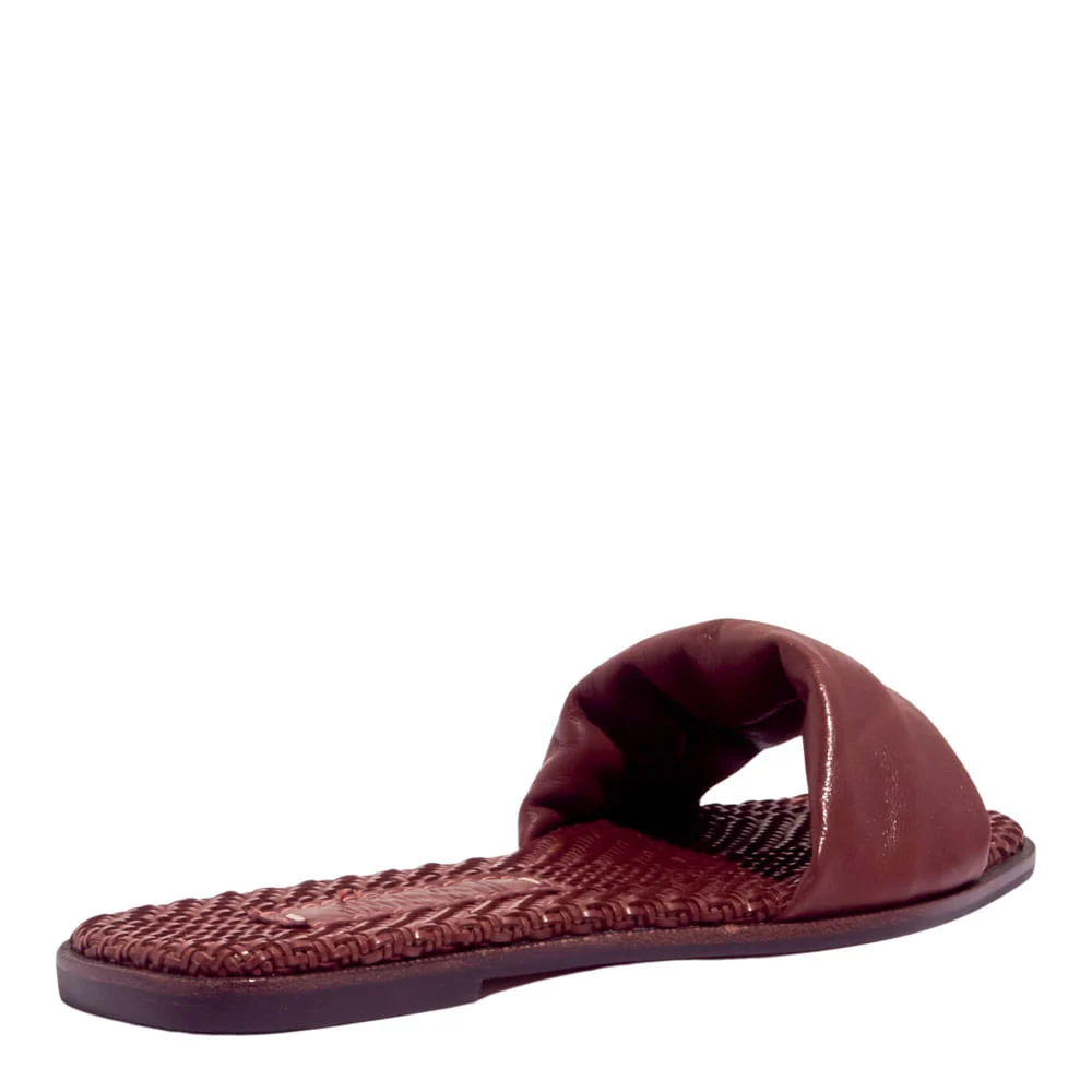 Rasteira Couro Nobre Soft Marrom - vista 4 de 4