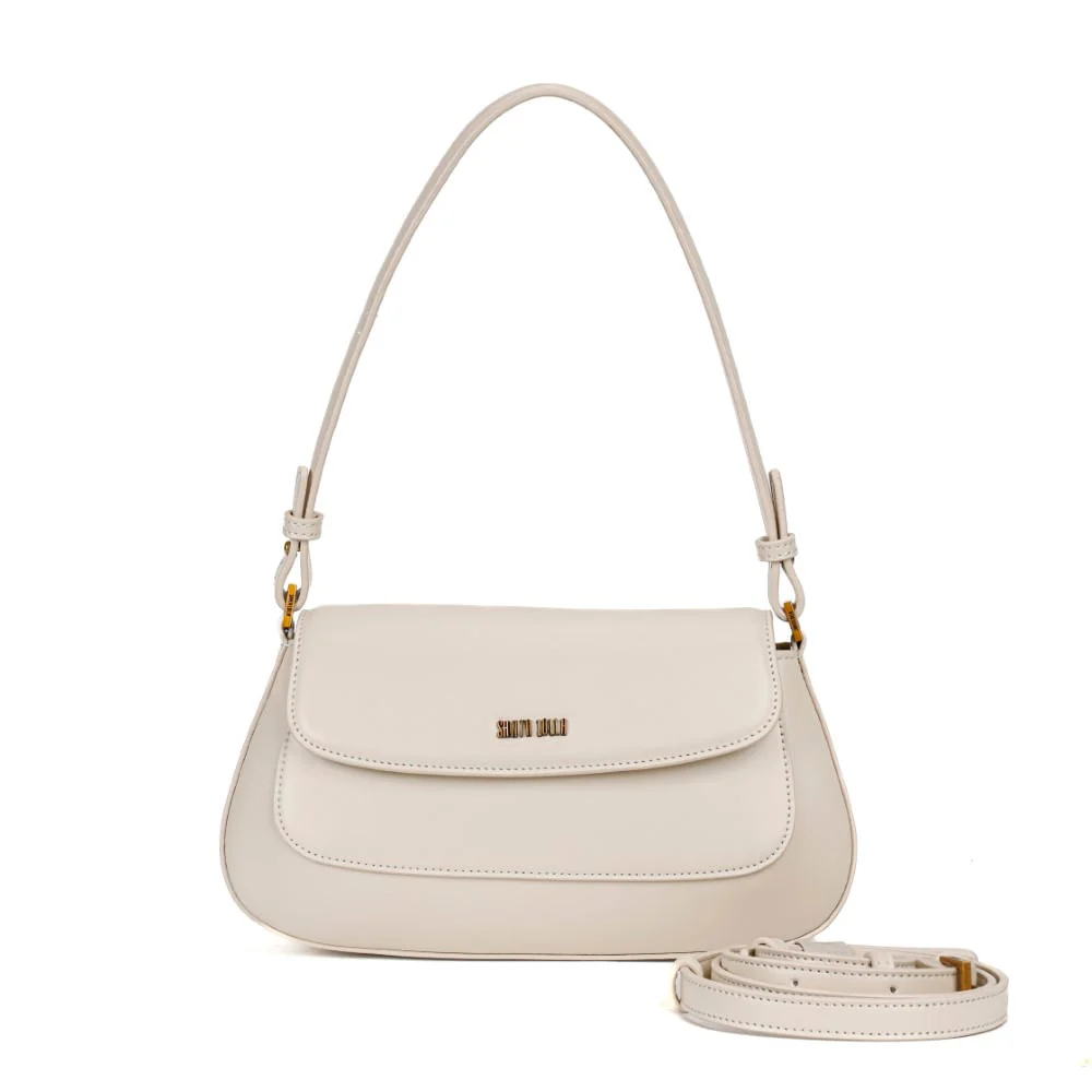 Bolsa M Material Soft Marfim - vista 1 de 7