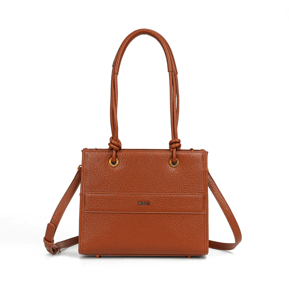 Bolsa Tote Floater Marrom Duas Alças - vista 1 de 5
