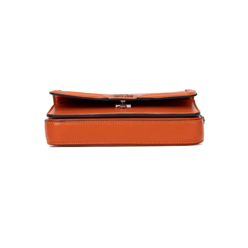 Bolsa Flap Bag Soft Laranja Alça Transversal - vista 5 de 6