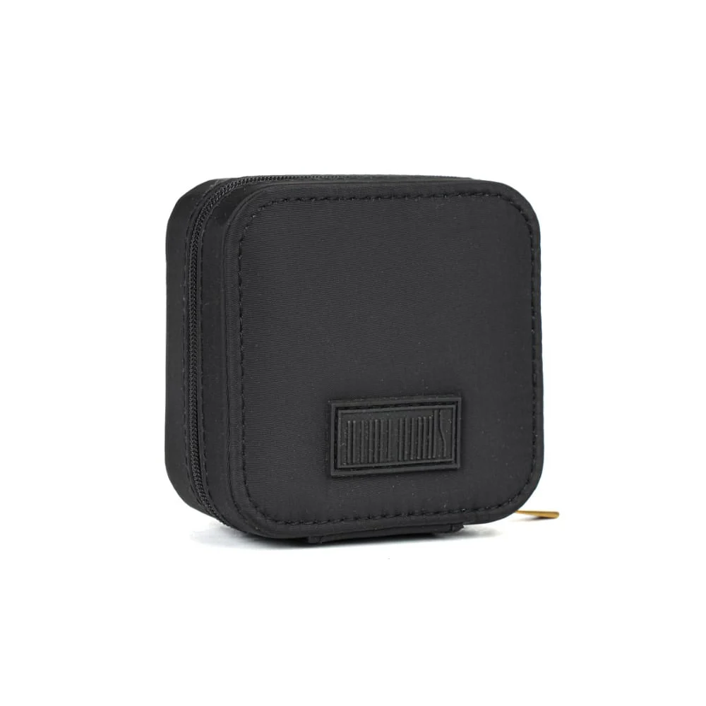 Porta Joia Pequeno Nylon Preto - vista 2 de 7