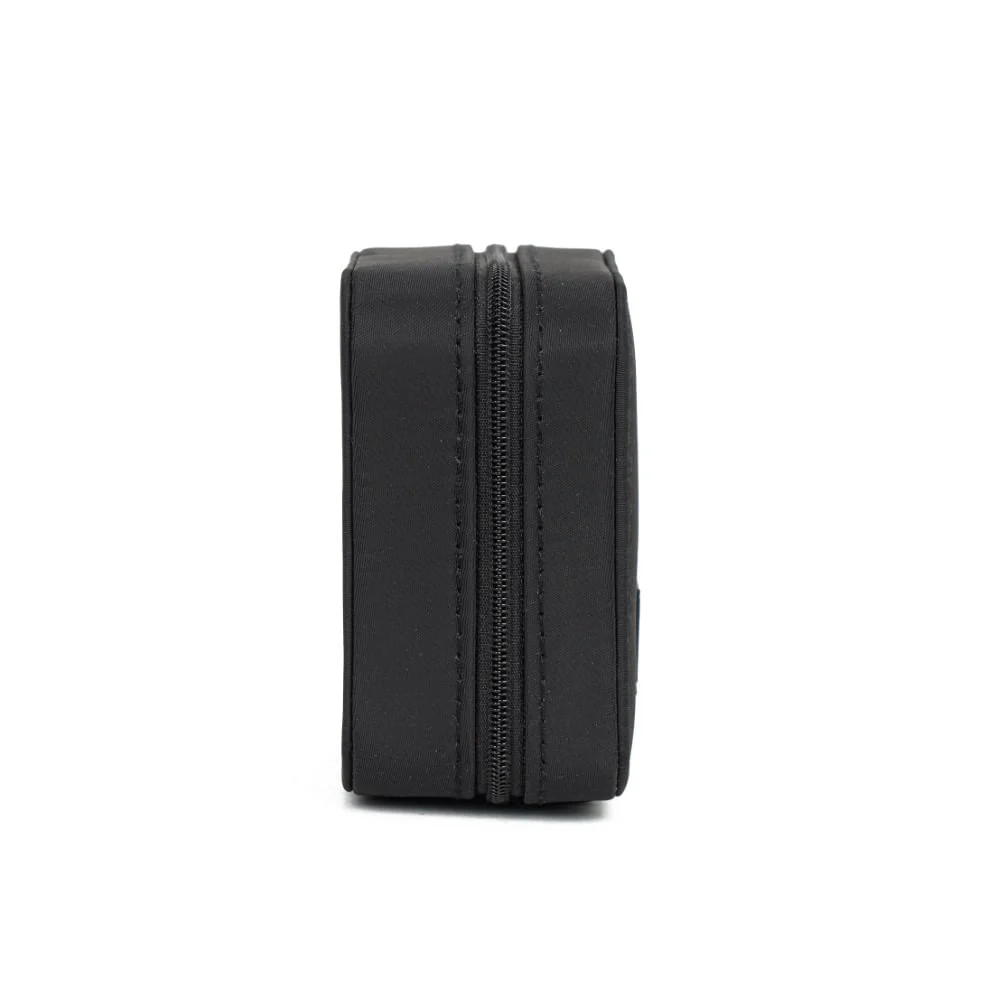 Porta Joia Pequeno Nylon Preto - vista 4 de 7