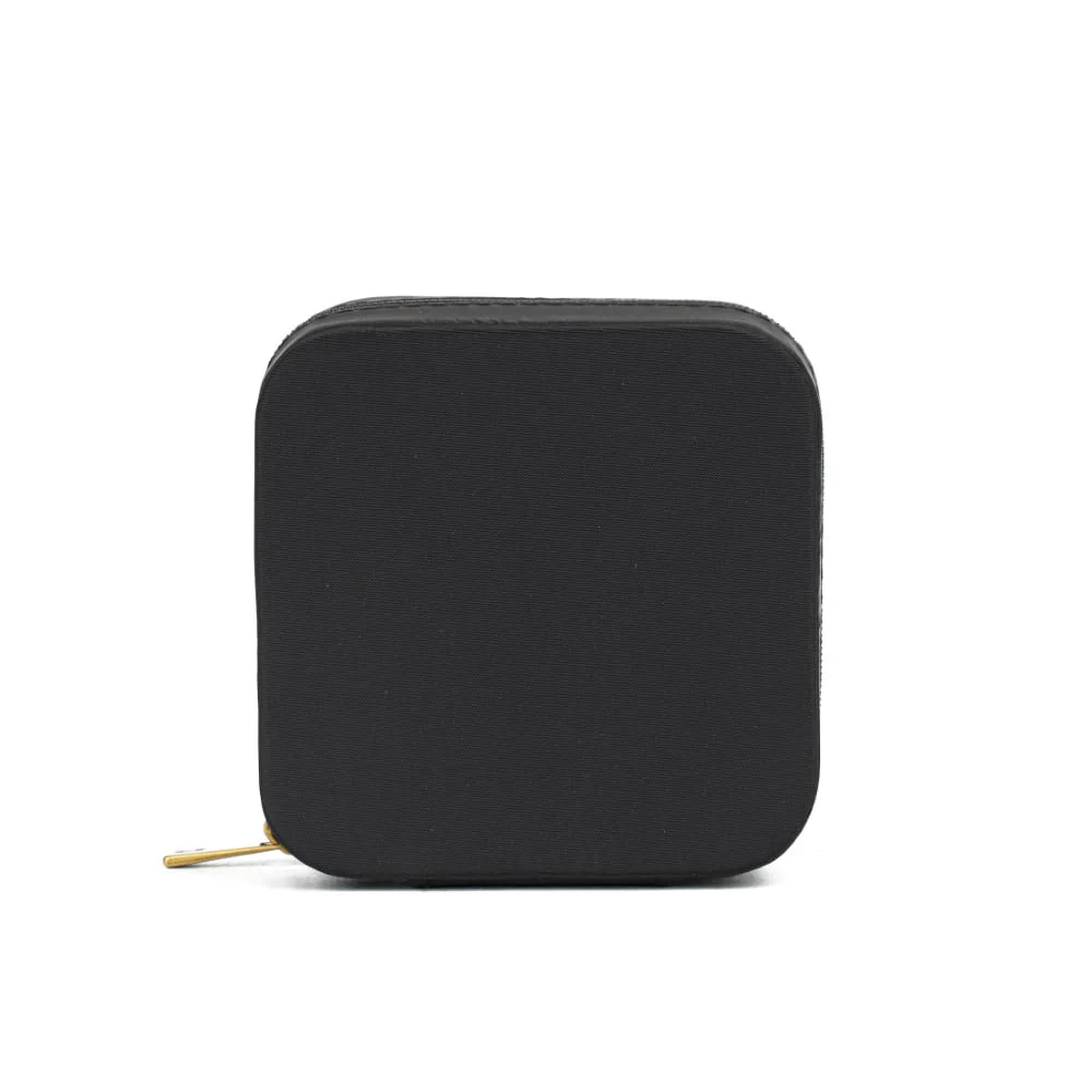 Porta Joia Pequeno Nylon Preto - vista 5 de 7