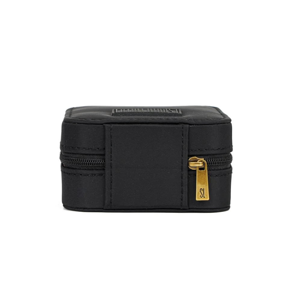 Porta Joia Pequeno Nylon Preto - vista 6 de 7