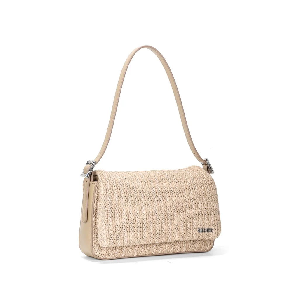 Bolsa M Tramado New Beige 2 - vista 1 de 2