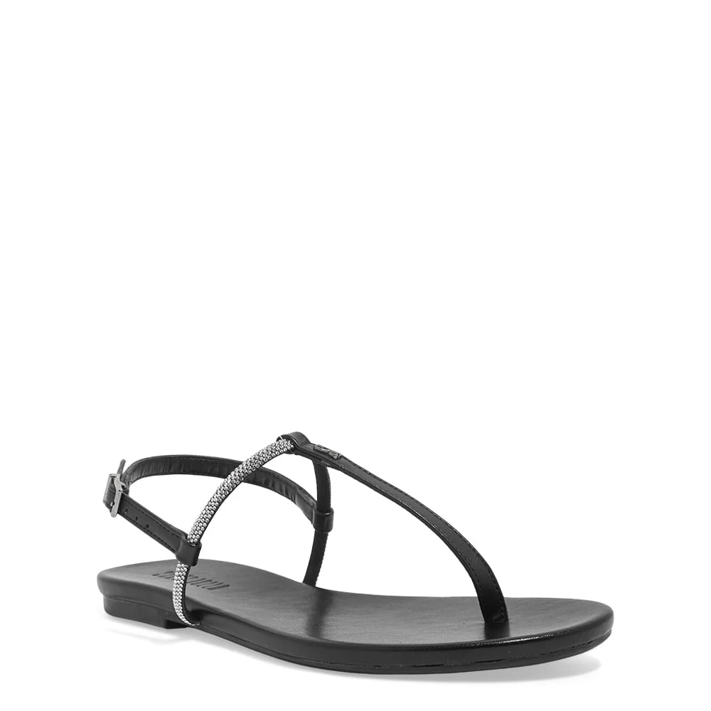 Rasteira Tira Salomé Napa Soft Preto - vista 2 de 4