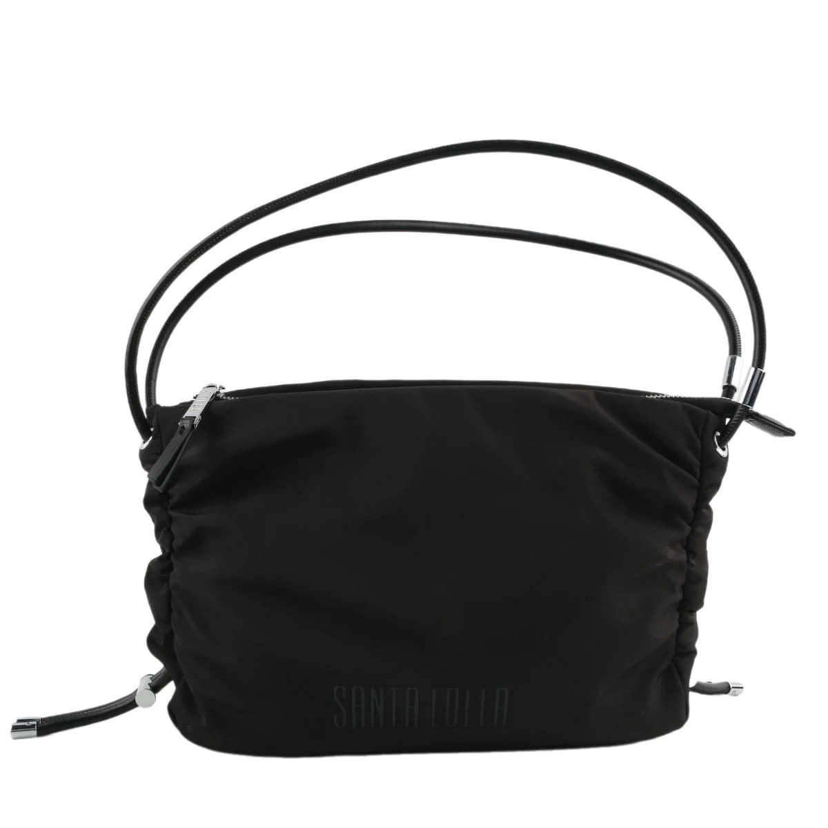 Bolsa Nylon Preto Alça De Mão - vista 1 de 6