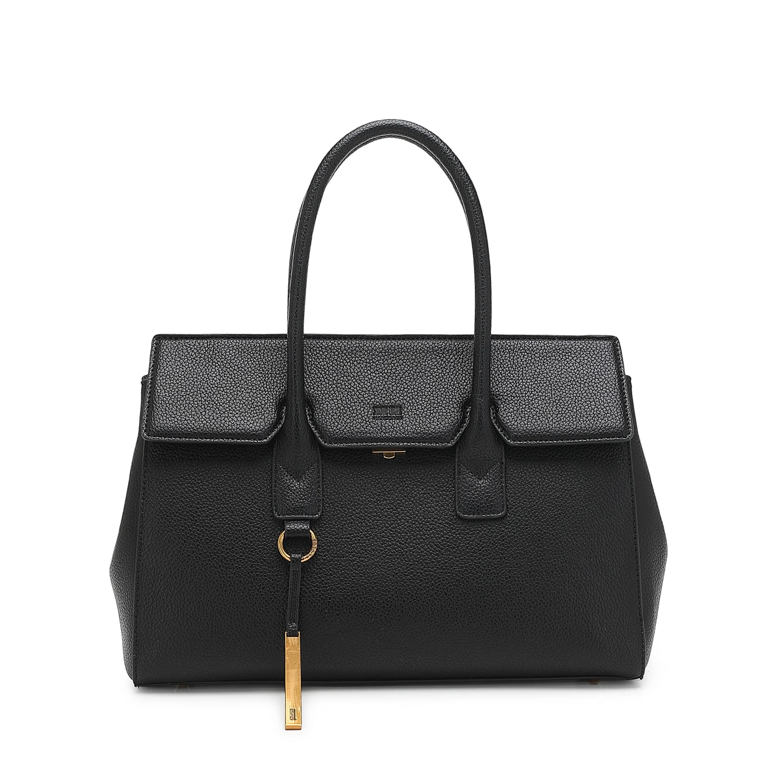 Bolsa tote preta floater alça de mão - vista 1 de 4