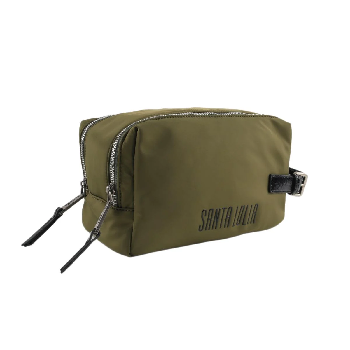 Necessaire Verde Savana Nylon Alça De Mão - vista 2 de 6