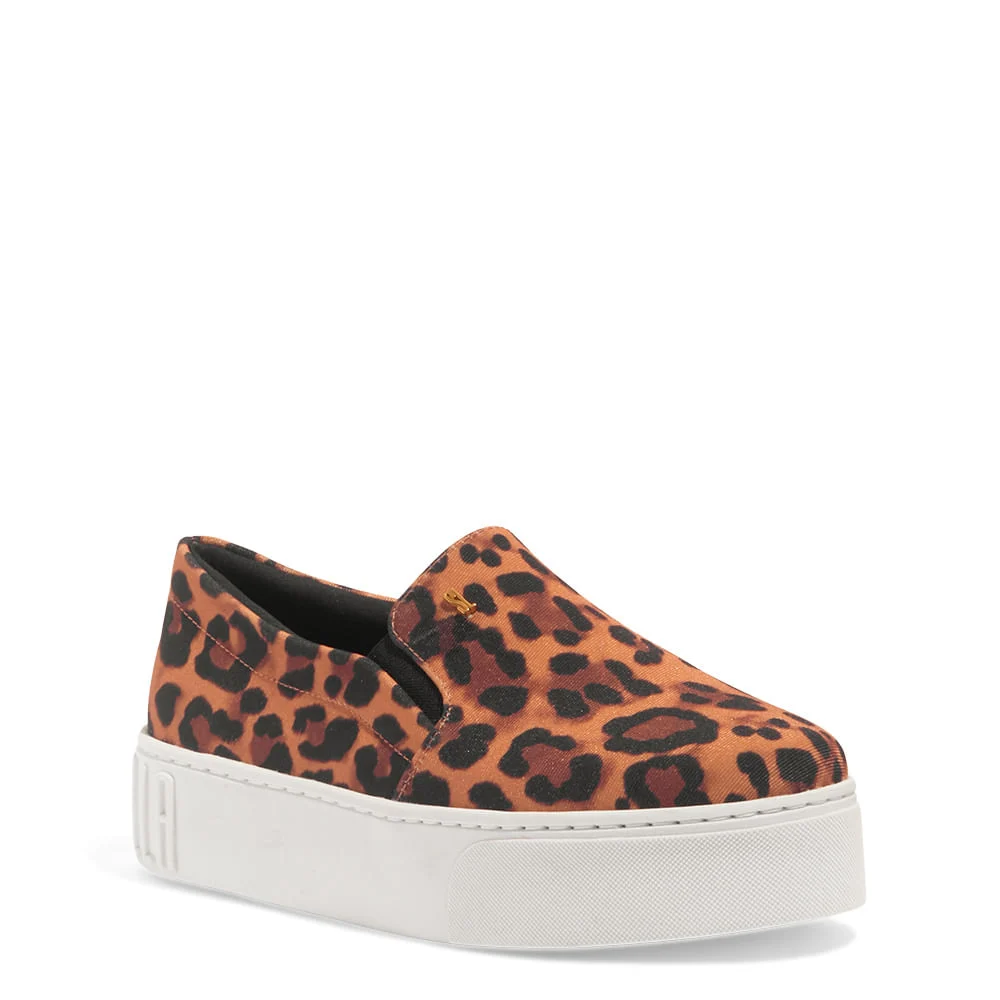 Tenis Slip On Animal Print Fabric Leopardo - vista 2 de 4