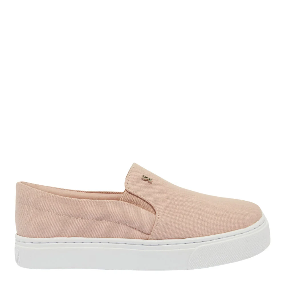 Tênis Slip On Lona Rosê - vista 1 de 5