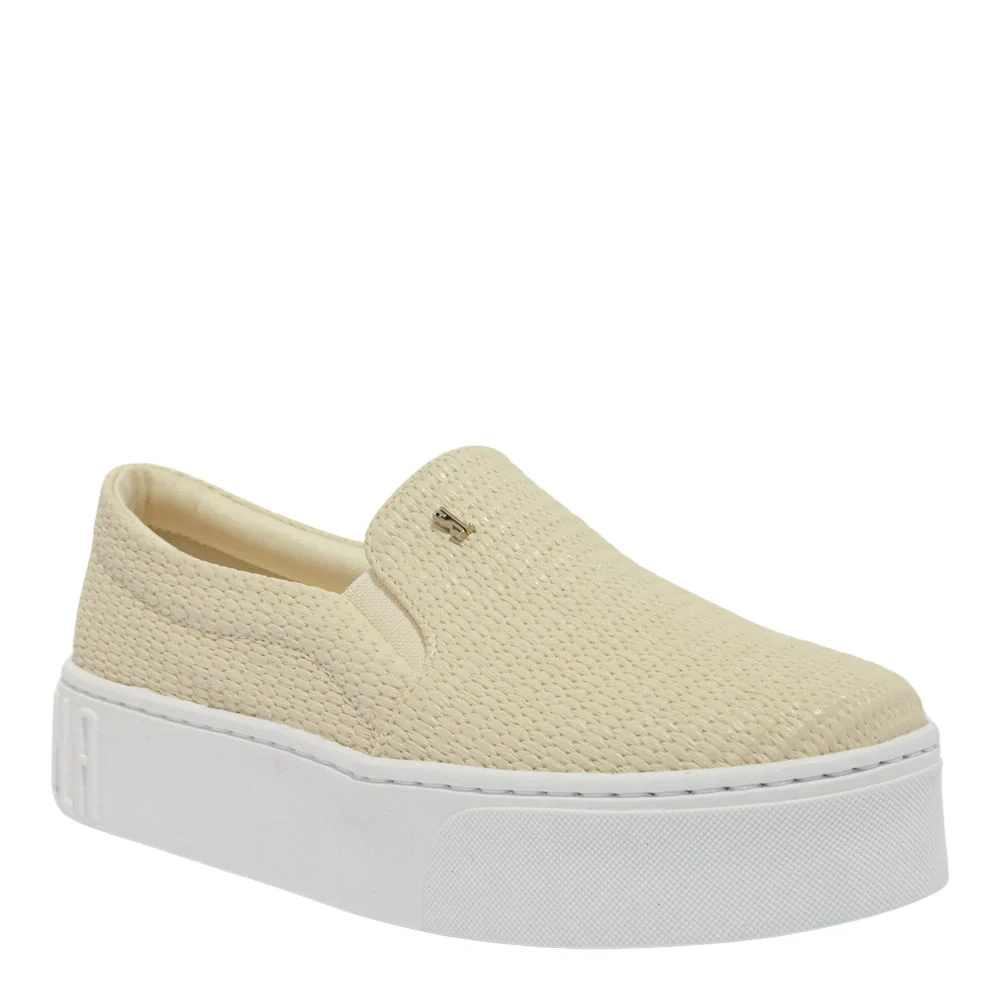 Tênis Slip On Flatform Bege - vista 2 de 5