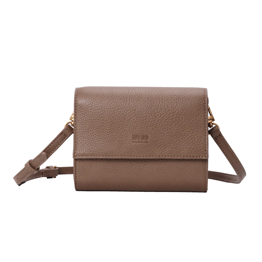 Bolsa Carteira Floater Marrom Alça Transversal - vista 1 de 5
