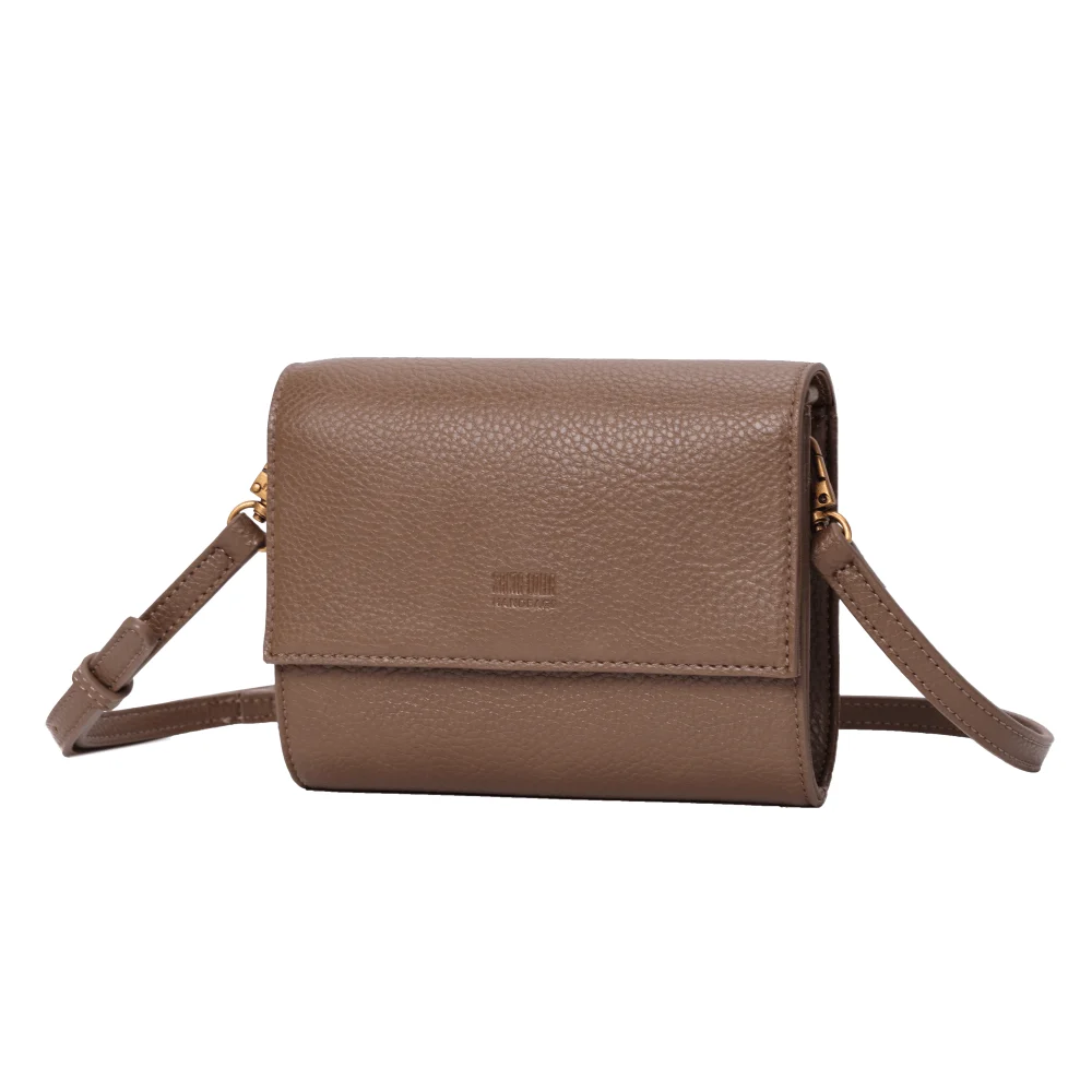 Bolsa Carteira Floater Marrom Alça Transversal - vista 2 de 5