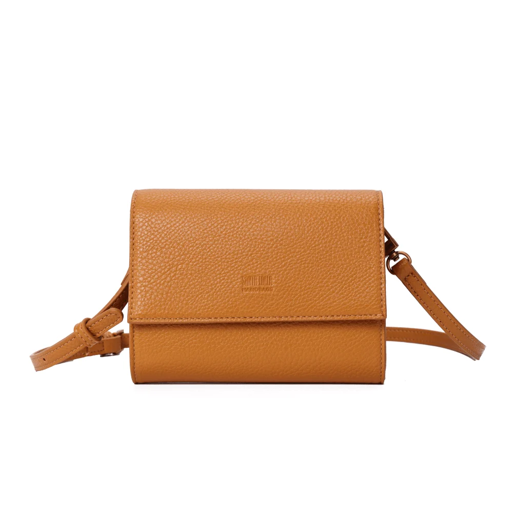 Bolsa Carteira Floater Amarelo Mostarda Alça Transversal - vista 1 de 5