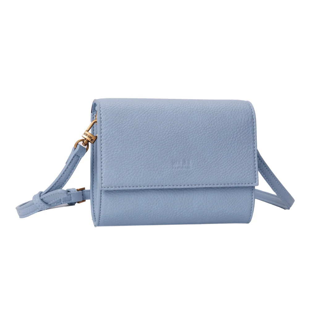 Bolsa Carteira Floater Azul Blue Moon Alça Transversal - vista 2 de 5