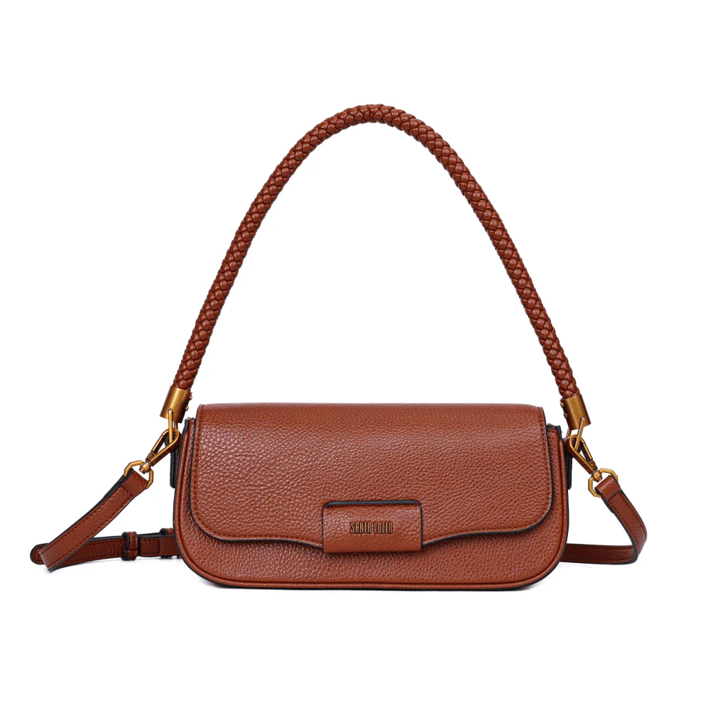 Bolsa Pequena Floater Marrom Alça De Ombro - vista 1 de 7