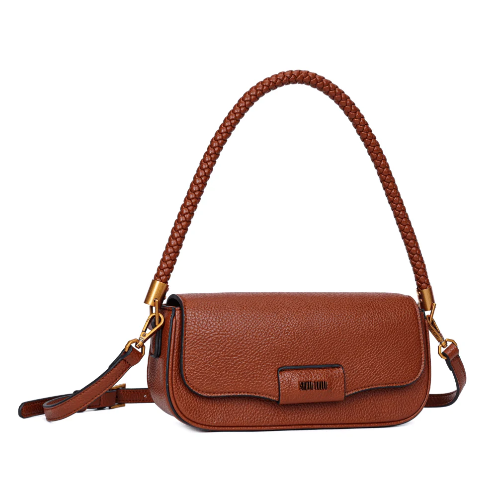 Bolsa Pequena Floater Marrom Alça De Ombro - vista 2 de 7