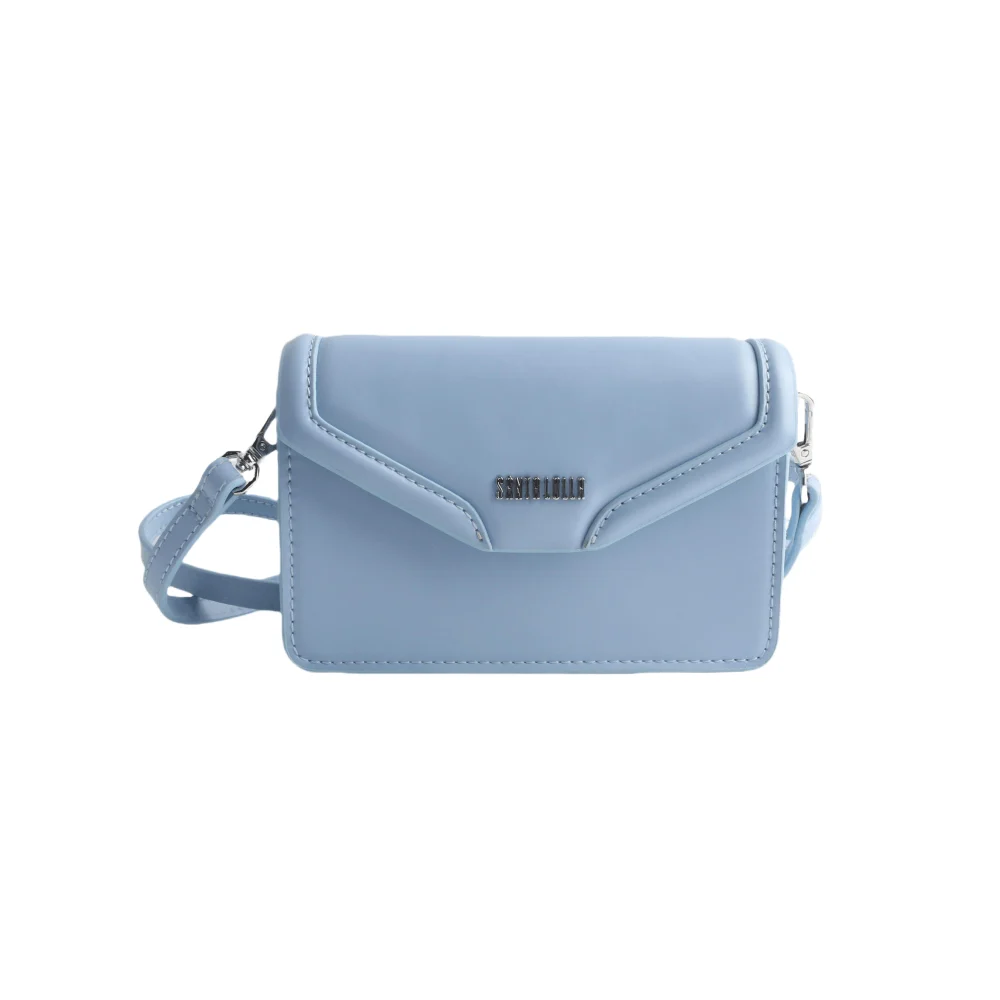 Bolsa Envelope Soft Azul Alça Transversal - vista 1 de 6