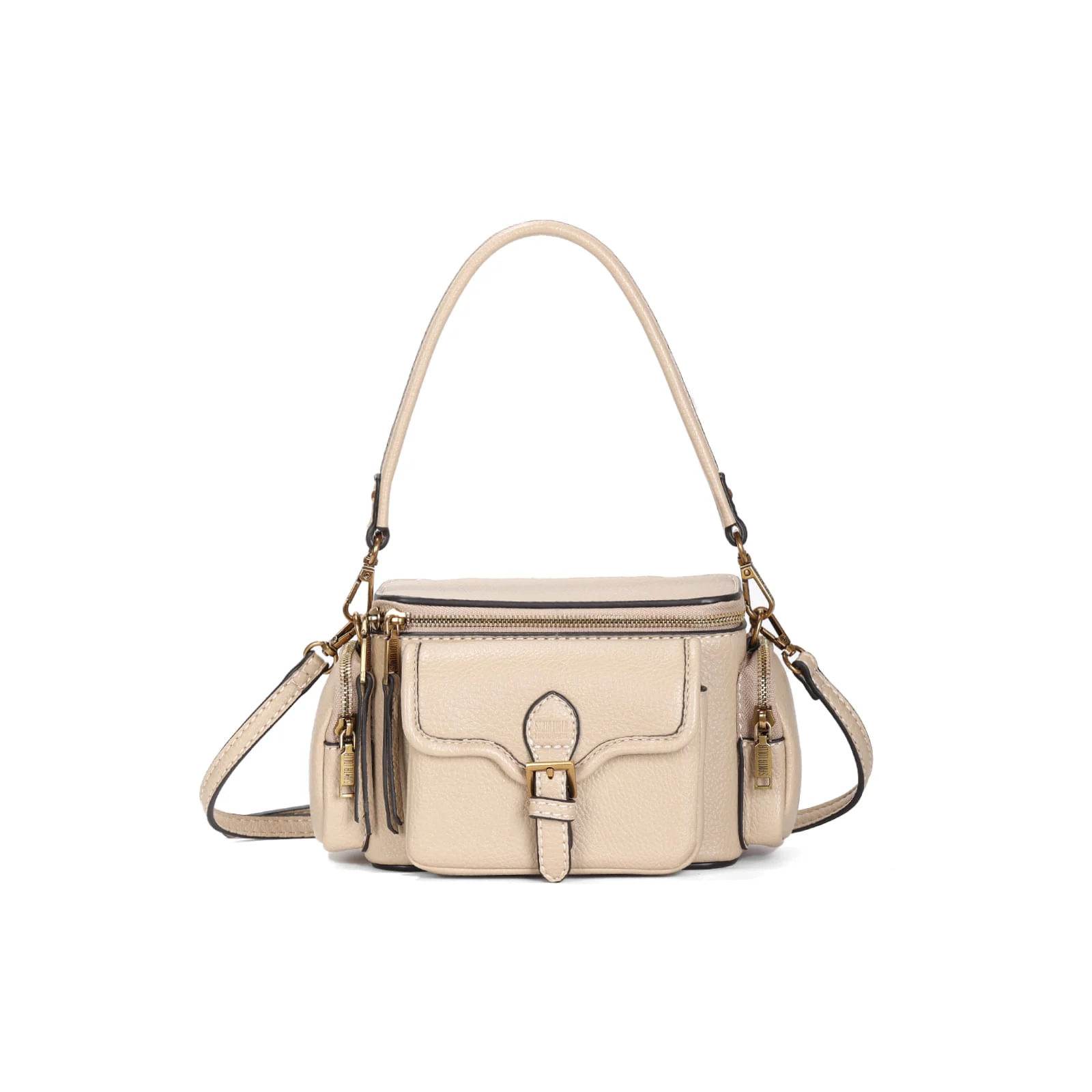 Bolsa Floater Bege Alça De Ombro - vista 1 de 3