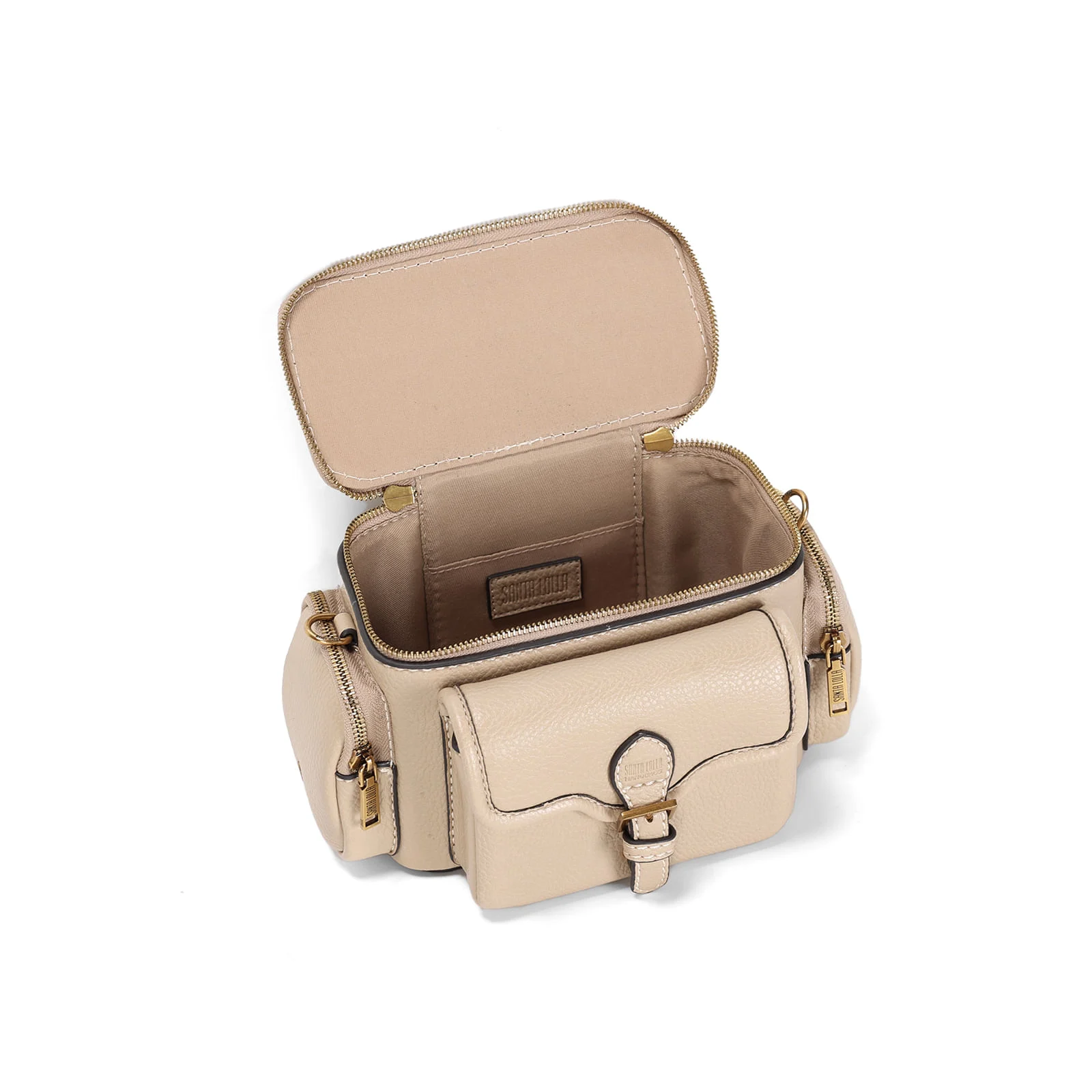 Bolsa Floater Bege Alça De Ombro - vista 3 de 3