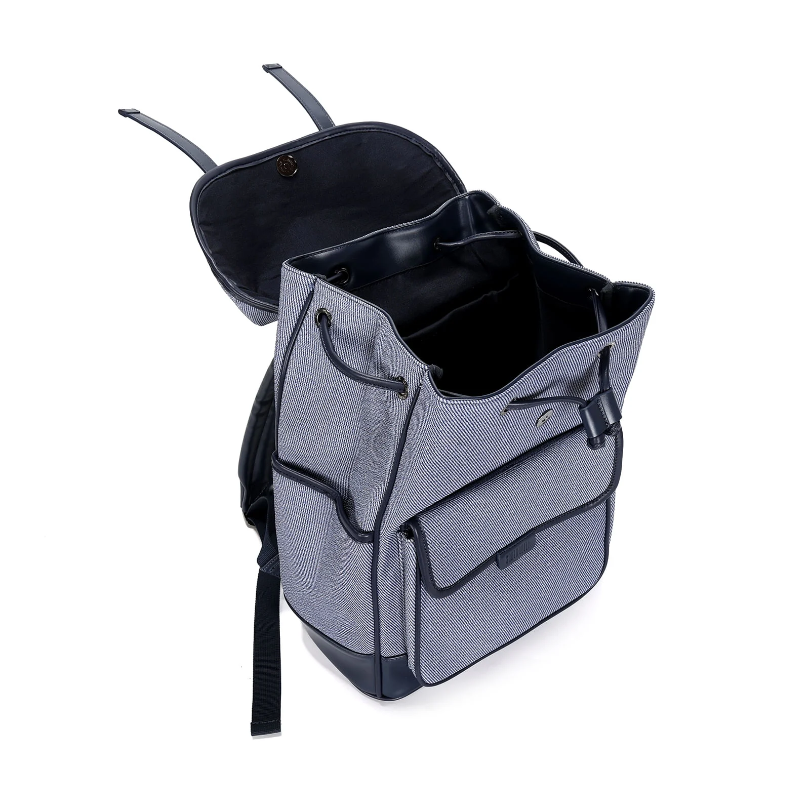Mochila Canvas Azul Claro - vista 3 de 3