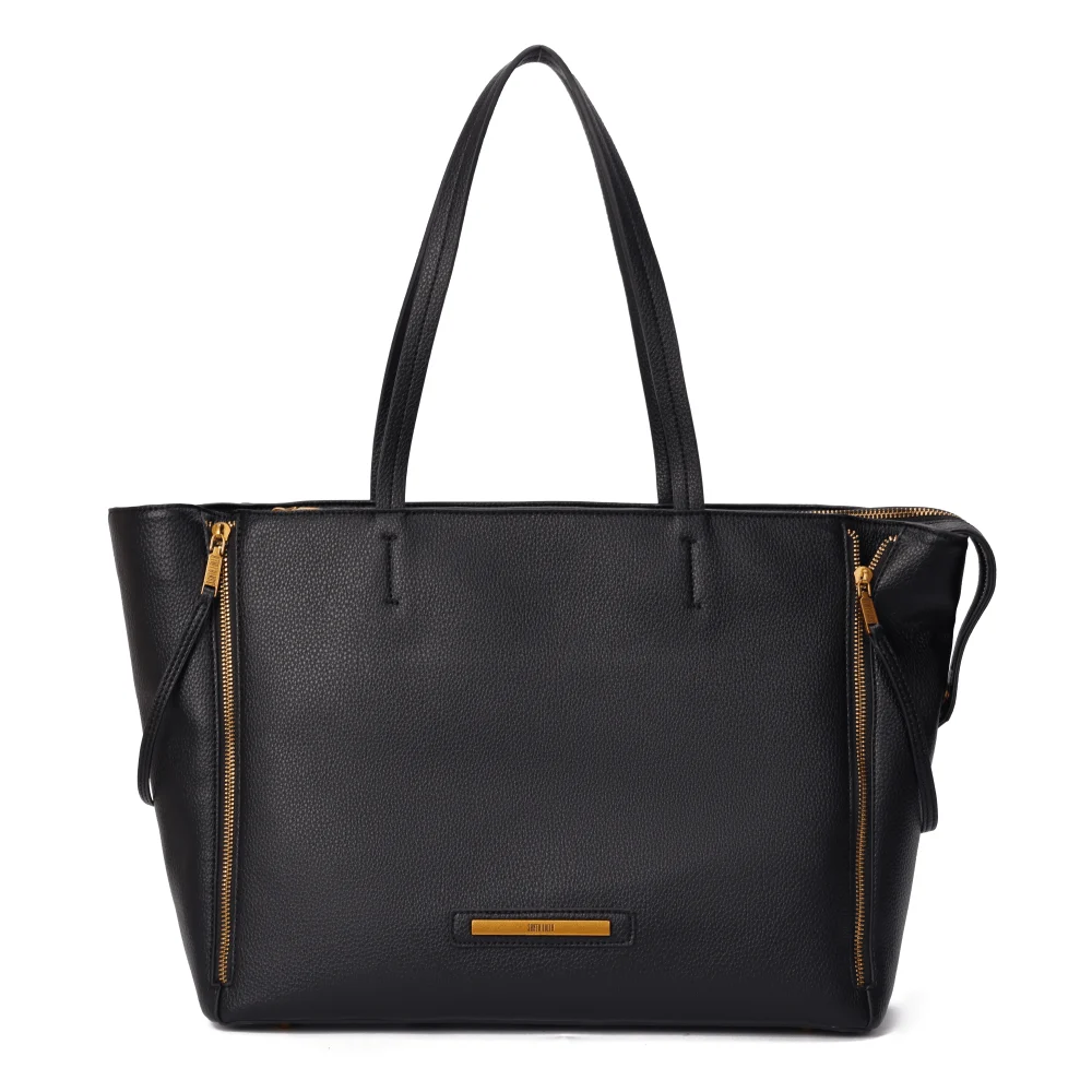 Bolsa Grande Floater Preta Alça De Ombro - vista 1 de 6