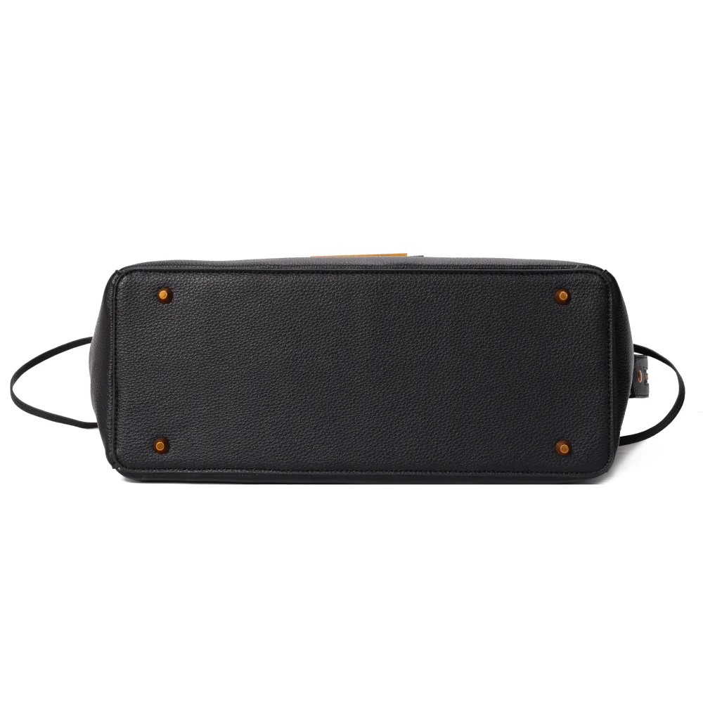Bolsa Grande Floater Preta Alça De Ombro - vista 6 de 6