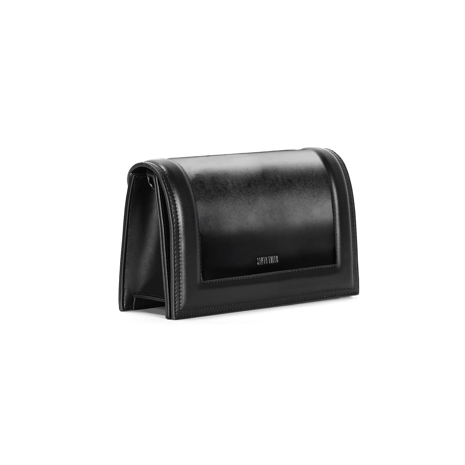 Bolsa Pequena Soft Preta Alça Transversal - vista 2 de 3