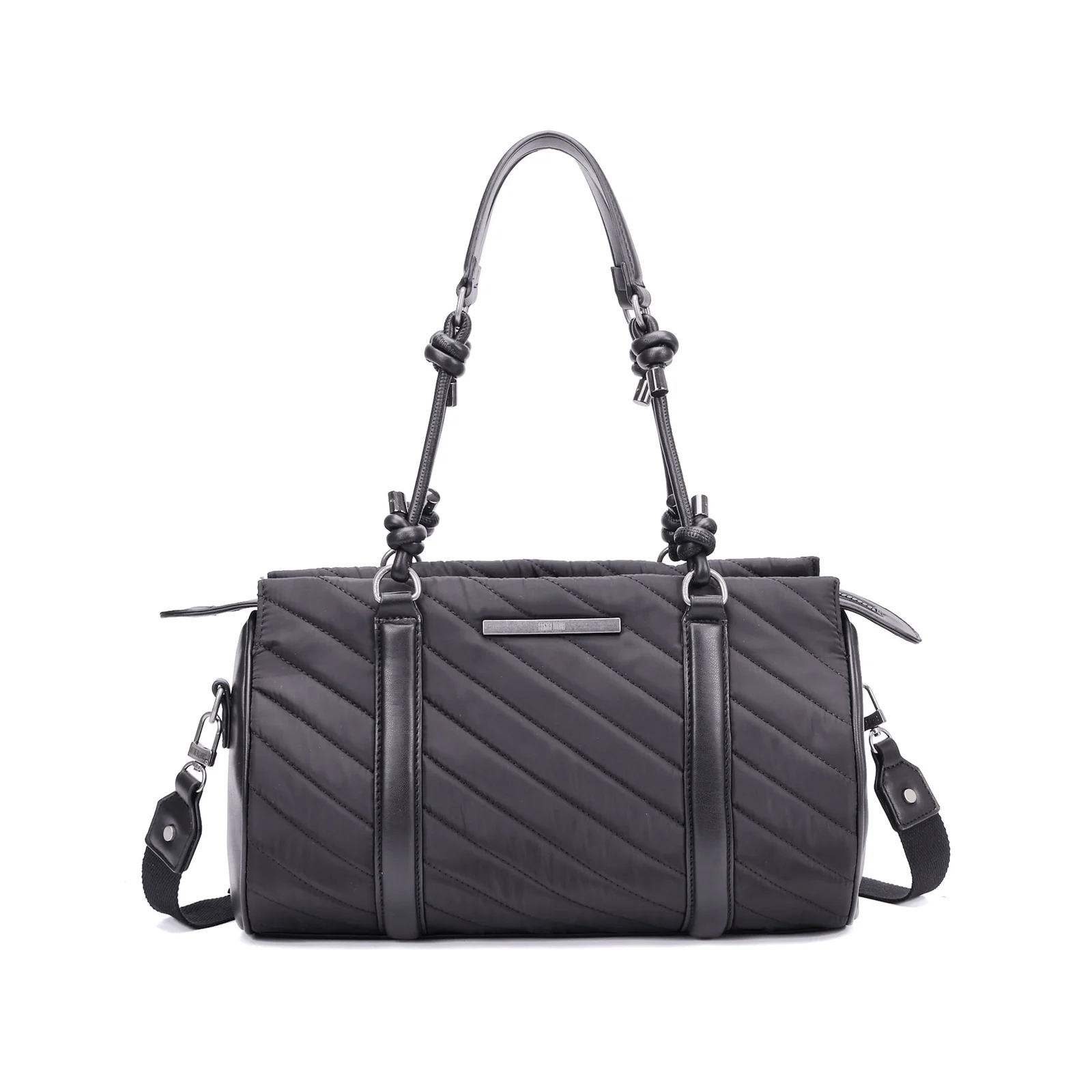 Bolsa Soft Cinza Duas Alças - vista 1 de 5
