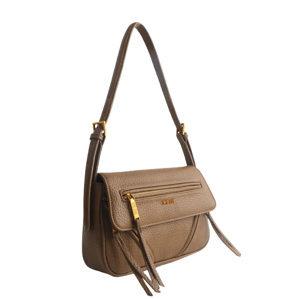 Bolsa Floater Cinza Alça De Ombro - vista 2 de 4