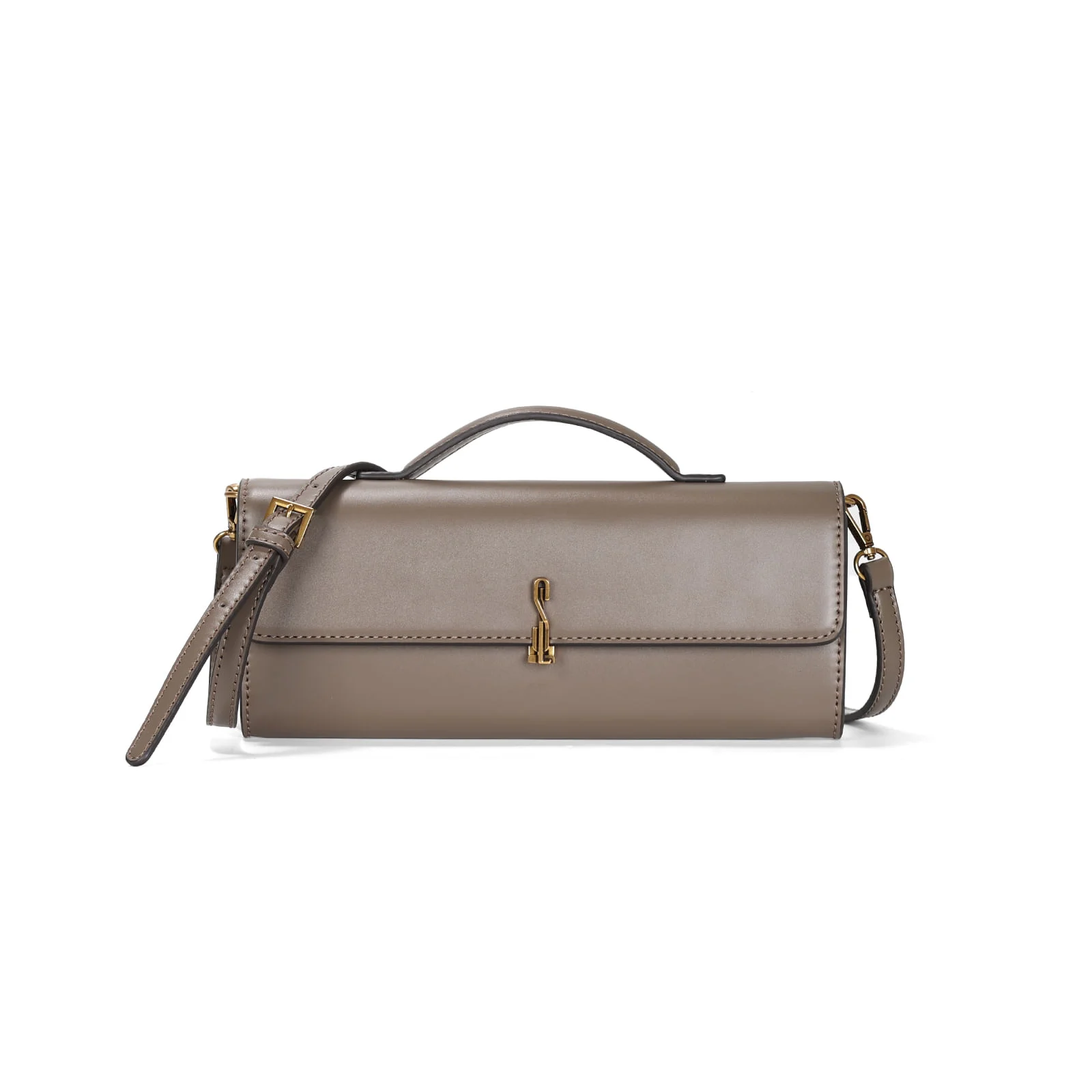 Bolsa Soft Cinza Duas Alças - vista 1 de 3