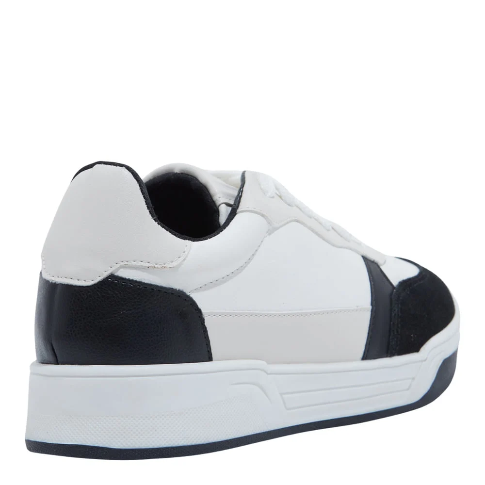 Tênis Floater Lux Preto E Branco - vista 3 de 4