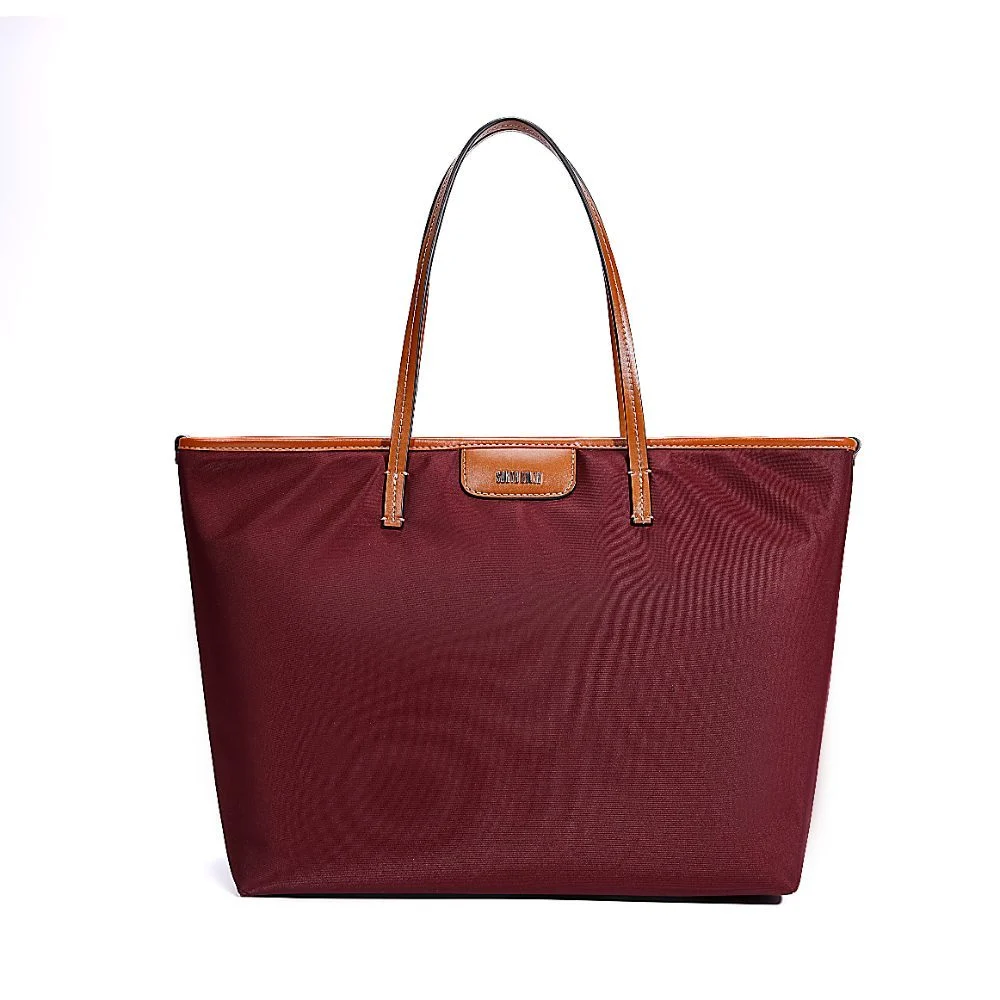 Bolsa Shopper Universitária Nylon Vermelho Ruby - vista 1 de 6
