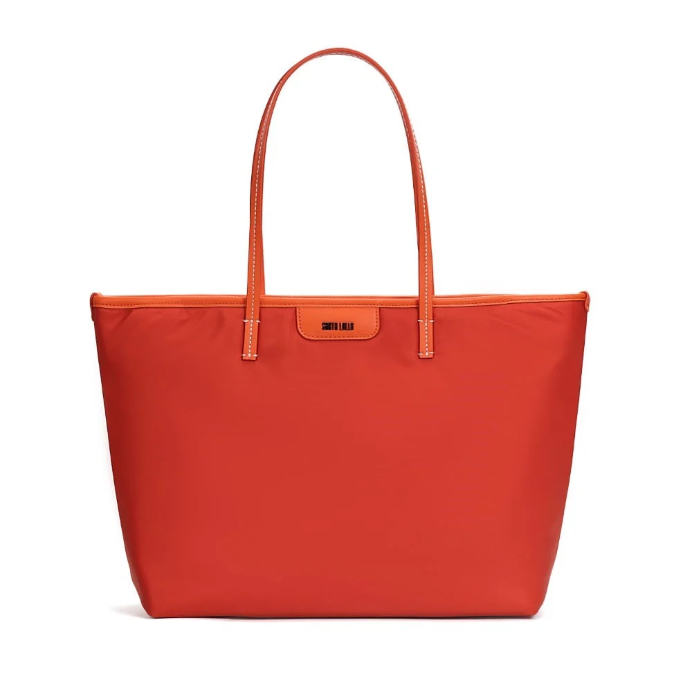Bolsa Shopper Universitária Nylon Laranja - vista 1 de 7