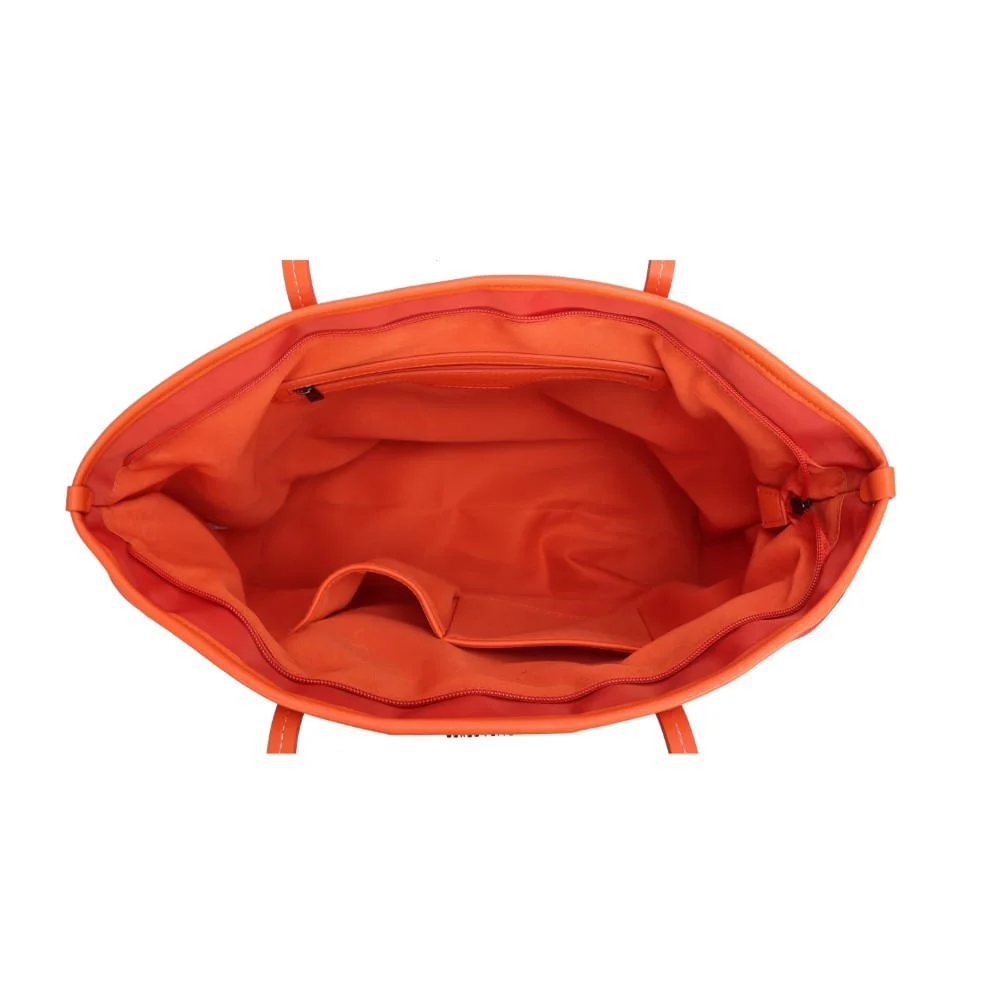 Bolsa Shopper Universitária Nylon Laranja - vista 5 de 7