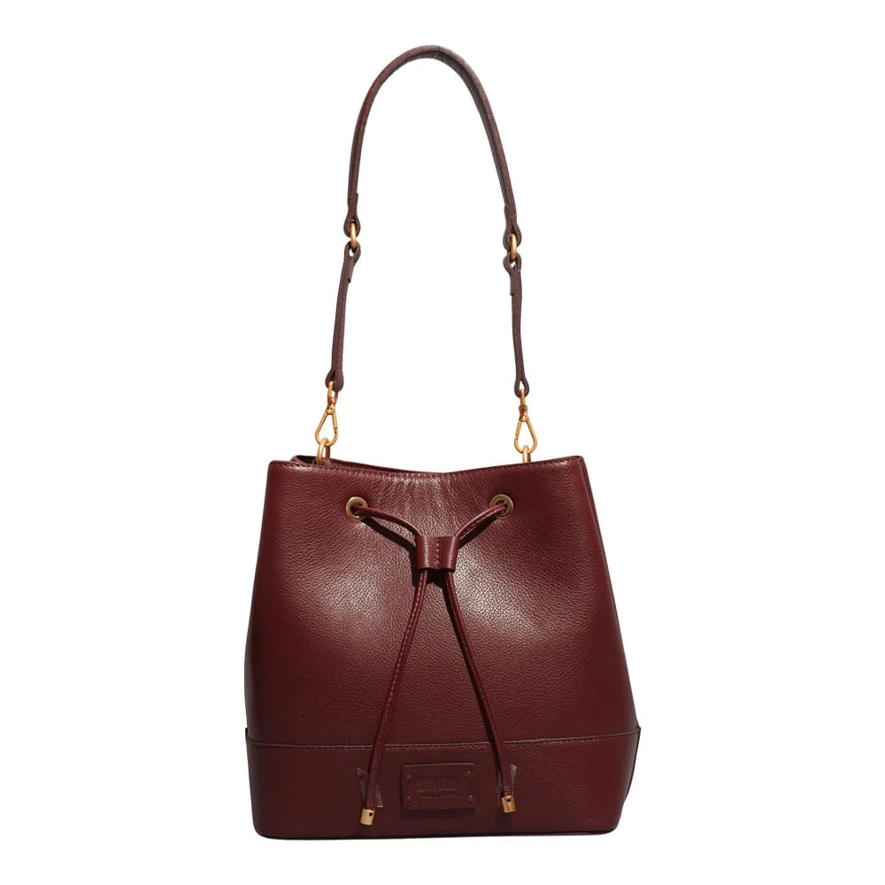 Bolsa Couro Floater Vermelha Ruby Alça De Ombro - vista 1 de 3