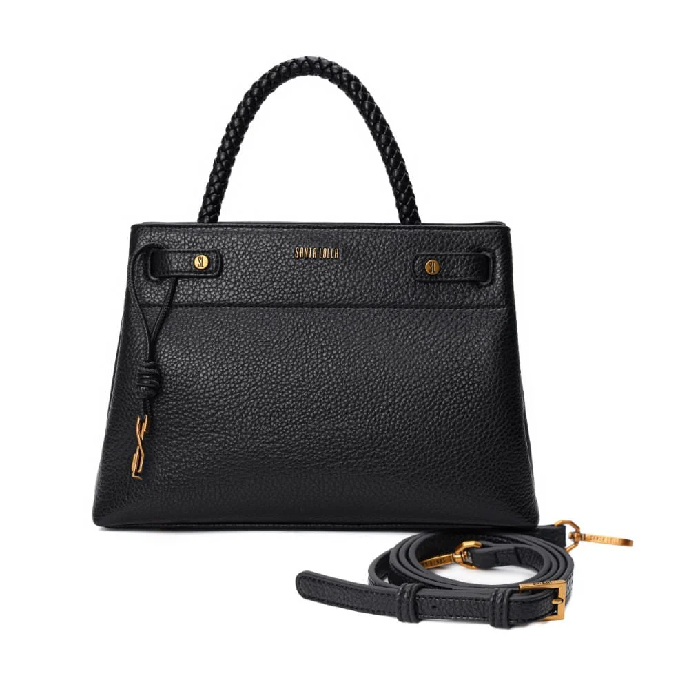 Bolsa Tote Floater Preta Alça Dupla - vista 1 de 8