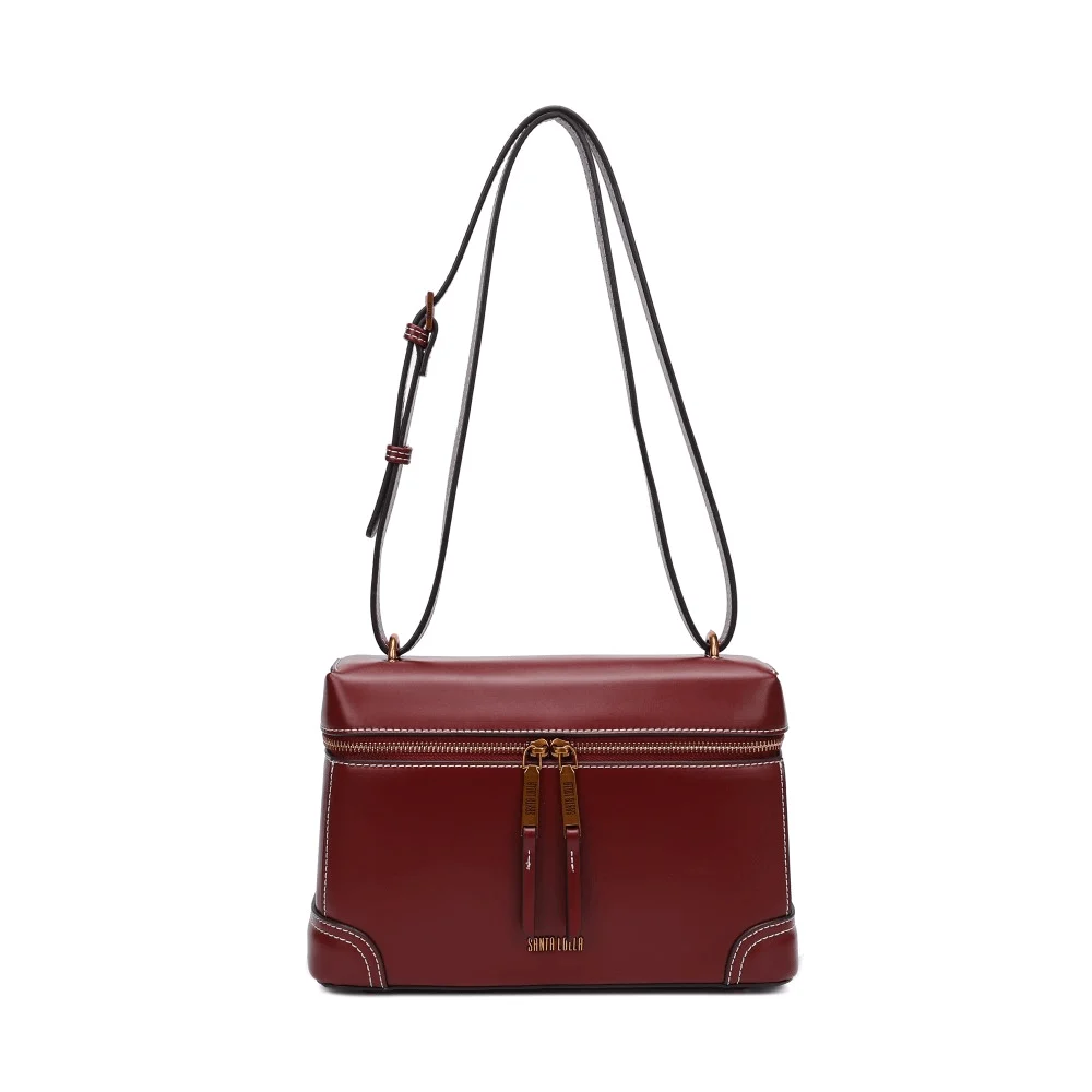 Bolsa Frasqueira Soft Vermelho Ruby Alça De Ombro - vista 1 de 8