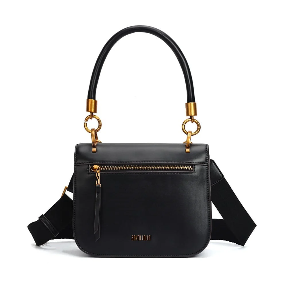 Bolsa Soft Preta Alça De Ombro - vista 2 de 9