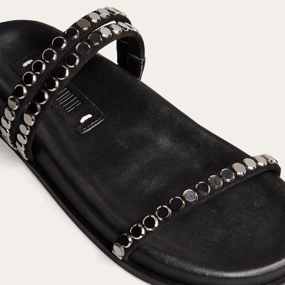 Papete Napa Soft Strass Preto - vista 2 de 3