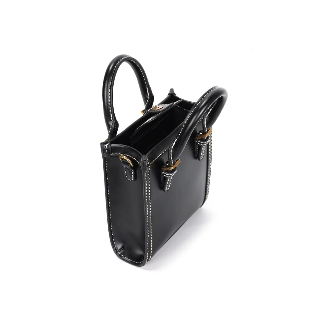 Bolsa P Material Soft Preto - vista 3 de 4