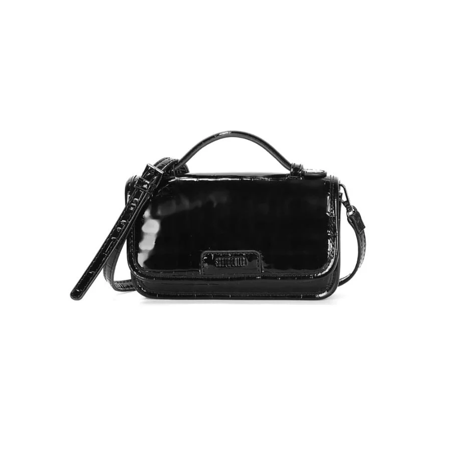 Bolsa Pequena Soft Preta Alça Transversal - vista 1 de 1